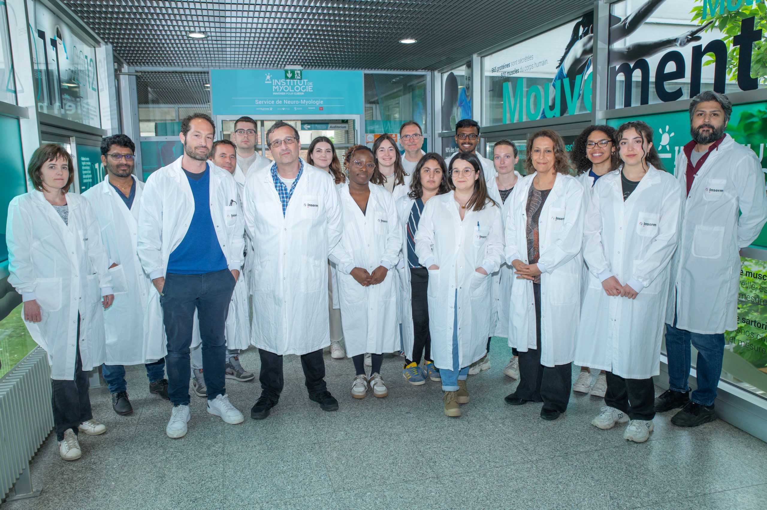 Equipe de Marc Bitoun à l'UMRS 974 centre de recherche en myologie à Paris Sorbonne Université